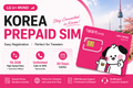 Korea Prepaid SIM Card | LG U+ Network | 10.3GB | Unlimited Calls & SMS | 30 Days